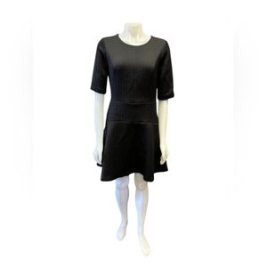 Club Monaco Dress EUC Black Half Sleeve size 8